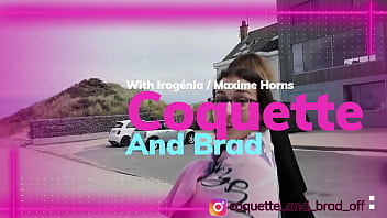 Coquette and brad exhibition & orgy at the foot of the blockhouses