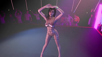 Fit naked tifa lockhart stripping at public dance floorfor her devoted fans