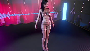 Fit naked tifa lockhart stripping at public dance floorfor her devoted fans