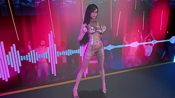 Fit naked tifa lockhart stripping at public dance floorfor her devoted fans