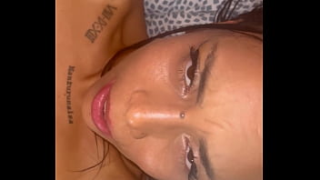 The tight anal hole of the latin fairy gives pleasure to both of us