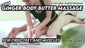 Cfnm Ginger Body Butter Massage For Tired Feet And Muscles thumbnail