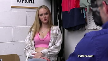 Fucking busty pilfer who stole a sex toy