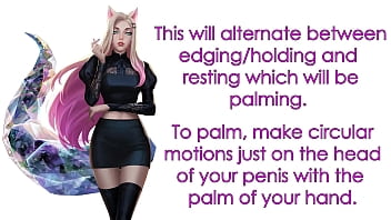 Ahri bbc cuckold edging joi