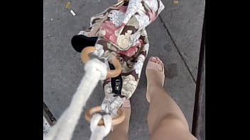 Saliendo con la mini mas cortita q tenia