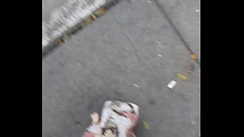 Saliendo con la mini mas cortita q tenia