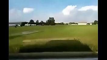 Busty girl get drilled by monster cock in a cow farm