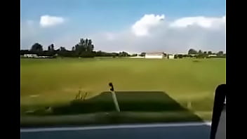 Busty girl get drilled by monster cock in a cow farm