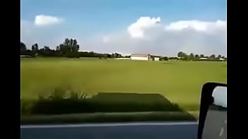 Busty girl get drilled by monster cock in a cow farm