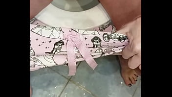 I can't believe i made such a pee mess