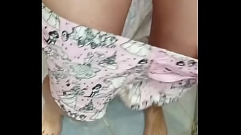 I can't believe i made such a pee mess