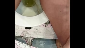 I can't believe i made such a pee mess