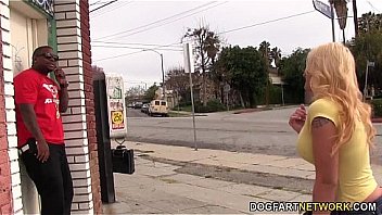 Leya falcon fucks black cock pov style