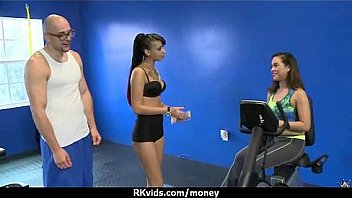 Sexy wild chick gets paid to fuck 17