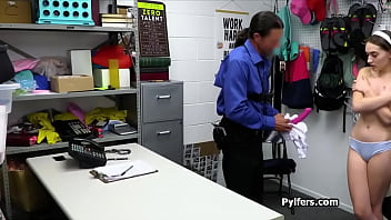 Curious suspect meets cock