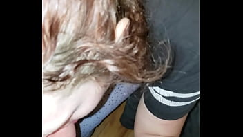 Malisa giving josh's huge cock some attention