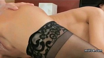 Stressed out milf with a sexy body gets a happy ending massage