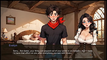 Farmer kink taboo hentai game ep 4 surprise boner in front of the maid