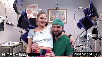 Freshman gets mandatory hitachi orgasm from doctor tampa kendra heart
