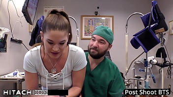 Freshman gets mandatory hitachi orgasm from doctor tampa kendra heart