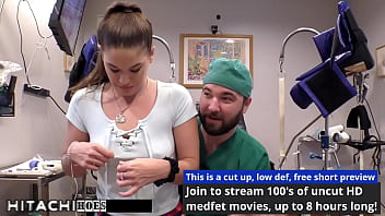 Freshman gets mandatory hitachi orgasm from doctor tampa kendra heart