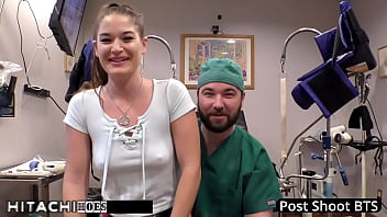 Freshman gets mandatory hitachi orgasm from doctor tampa kendra heart