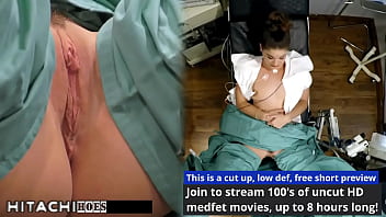 Freshman gets mandatory hitachi orgasm from doctor tampa kendra heart