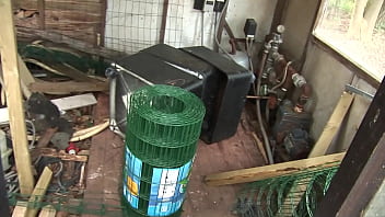 Young slut anife gets lost in the woods then fucked by two strangers