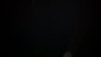 Walking in the rain with sexy stilettos and nylons