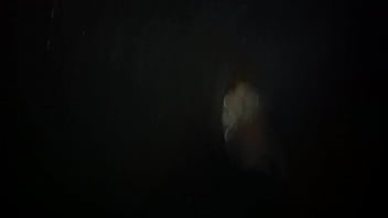 Walking in the rain with sexy stilettos and nylons