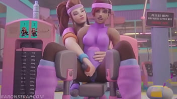 La cachonda brigitte ayuda a entrenar a sombra en el gym con una condición baronstrap subs latino La cachonda brigitte ayuda a entrenar a sombra en el gym con una condición baronstrap subs latino