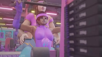 La Cachonda Brigitte Ayuda A Entrenar A Sombra En El Gym Con Una Condición Baronstrap Subs Latino thumbnail