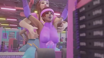 La cachonda brigitte ayuda a entrenar a sombra en el gym con una condición baronstrap subs latino La cachonda brigitte ayuda a entrenar a sombra en el gym con una condición baronstrap subs latino