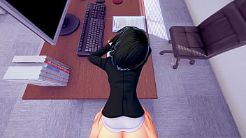 Chifuyu orimura gets fucked hard on the office