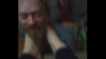 Toe fucked in the nose hole