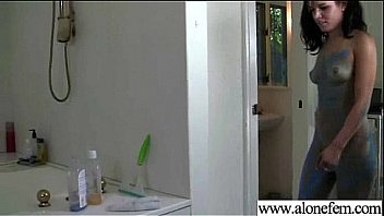 Teen solo amateur girl love put things in her movie 24