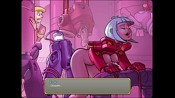 Let's play space code pink yi jie and her exercise droid Let's play space code pink yi jie and her exercise droid