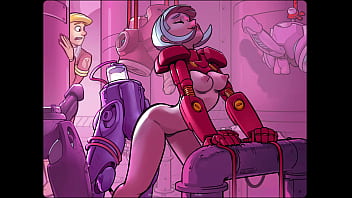 Let's play space code pink yi jie and her exercise droid Let's play space code pink yi jie and her exercise droid
