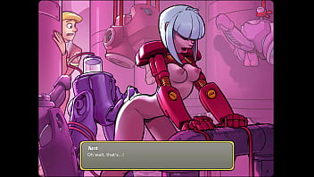 Let's play space code pink yi jie and her exercise droid