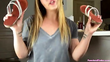 Goddess dominatrix feet fetish joi