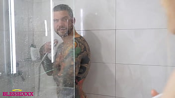 I catch my step cousin naked in the shower