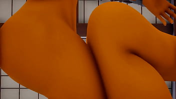 Two elf ninja fight mmd