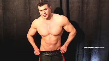 Leather Biker Stud Wanking thumbnail