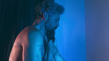 This dirty old man fucking my small feet and my tight pussy