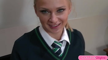 Blonde cutie ivana sugar takes teacher's cock deep in her tight ass