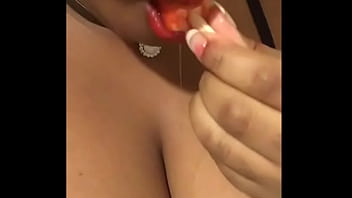 Sexy freak showing me her skills