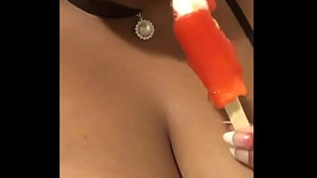 Sexy freak showing me her skills