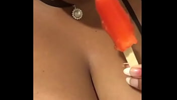 Sexy freak showing me her skills