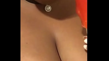 Sexy freak showing me her skills