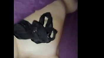 Alex is jerking off and cuming short